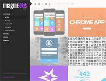 Tablet Screenshot of imagineboris.com